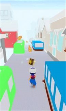 雪賽跑者截圖欣賞