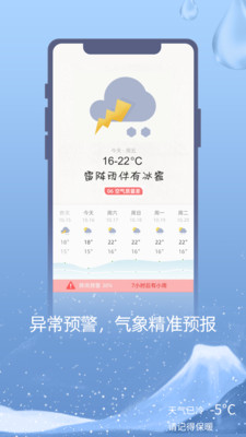 今天天氣截圖欣賞