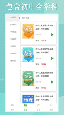 初中語數(shù)英同步學(xué)截圖欣賞