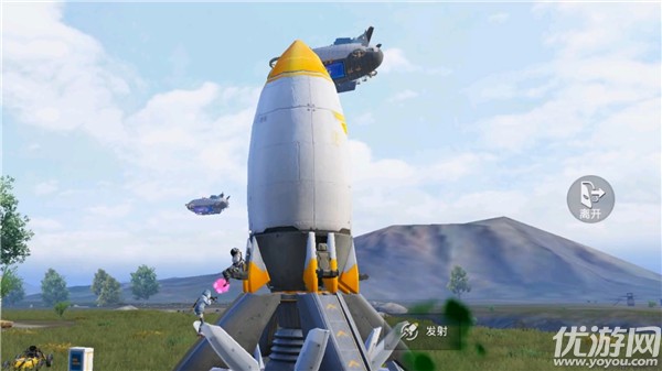 和平精英火箭怎么坐上去 和平精英坐火箭升空方法介绍