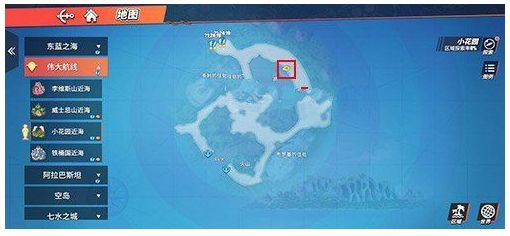 航海王热血航线巨人之岛的池底宝藏在哪里 巨人之岛的池底位置介绍