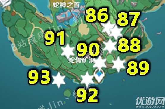 原神八酝岛雷神瞳位置大全 八酝岛27个雷神瞳全收集攻略