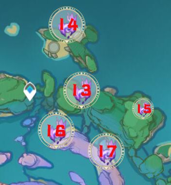 原神海祇岛雷神瞳位置大全 稻妻海祇岛21个雷神瞳获取方法