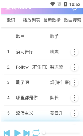 藍(lán)調(diào)音樂截圖欣賞