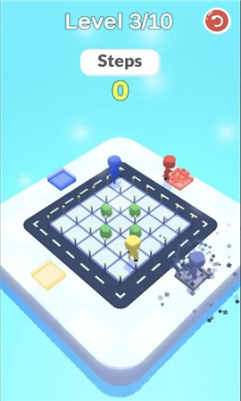 棋盤小人格斗截圖欣賞