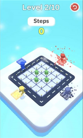 棋盤小人格斗截圖欣賞