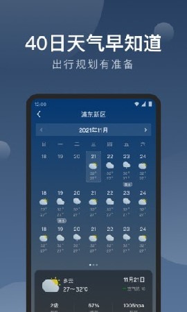 知雨天氣截圖欣賞