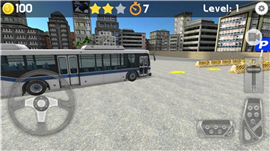 巴士停车3D模拟游戏截图