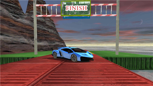 天空赛道终极汽车特技比赛游戏截图