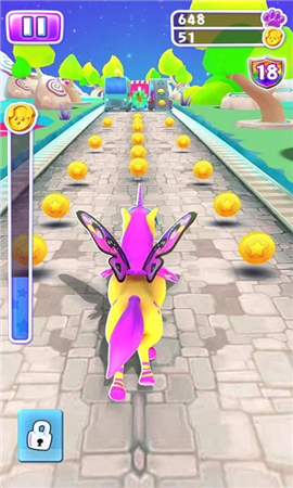 獨(dú)角獸跑酷3D截圖欣賞