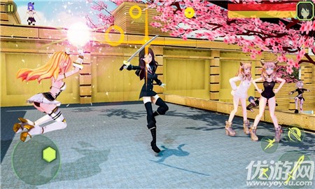 動漫高中女生斗士截圖欣賞