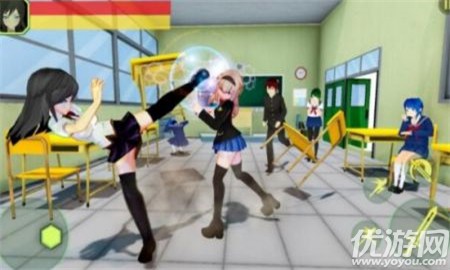 動漫高中女生斗士截圖欣賞