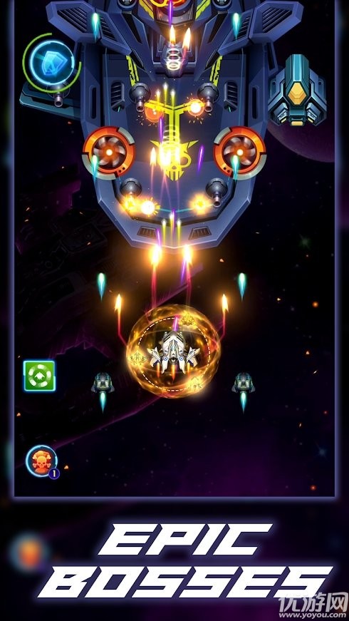 銀河小隊太空射手游戲截圖欣賞