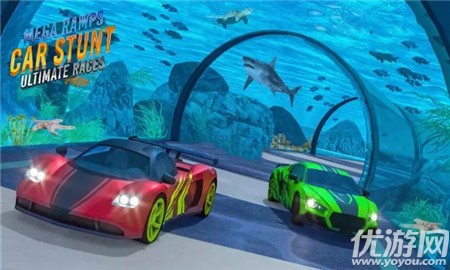 超級斜坡汽車特技終極競賽截圖欣賞
