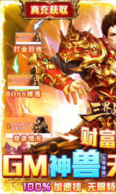 三界戰(zhàn)歌無限打金版截圖欣賞