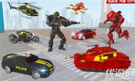 美國(guó)警用機(jī)器人截圖欣賞