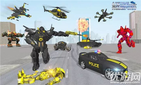 美國(guó)警用機(jī)器人截圖欣賞