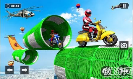 越野車比賽巨型坡道截圖欣賞