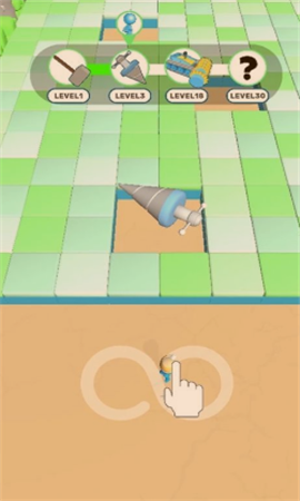 逃脫挖掘機