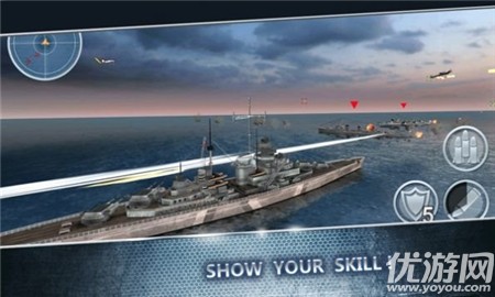 戰(zhàn)艦海軍射擊3D截圖欣賞