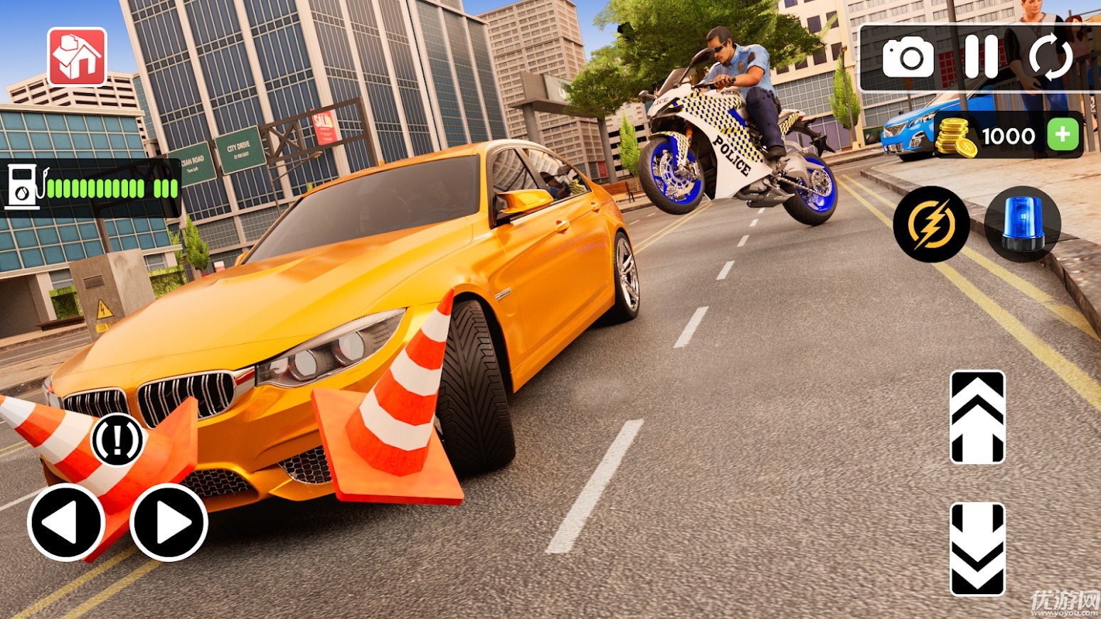 警察摩托車(chē)駕駛模擬器3d截圖欣賞