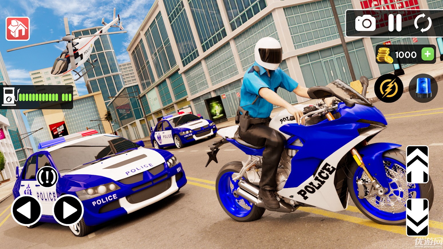 警察摩托車(chē)駕駛模擬器3d截圖欣賞