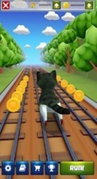 貓貓跑酷3D游戲