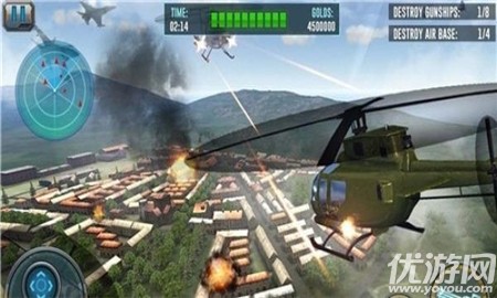 武装直升机火力支援3D截图欣赏