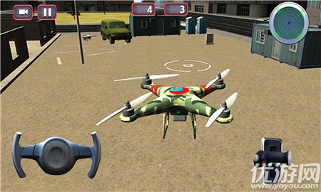 竞速无人机模拟游戏截图