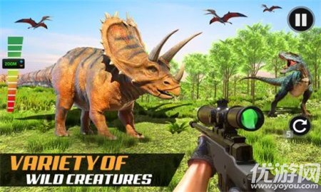 恐龍狩獵野生動(dòng)物3D截圖欣賞