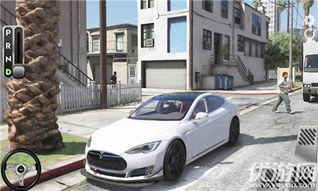 S型特斯拉電動(dòng)車截圖欣賞