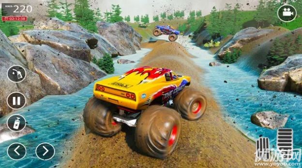 怪物卡车泥泞游戏游戏截图