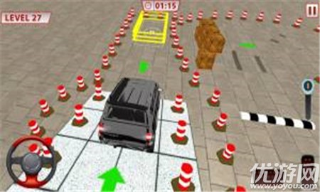 SUV轎車停車3D截圖欣賞