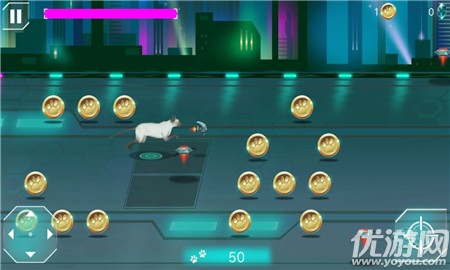 赛博猫太空赛跑者