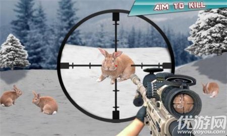 兔子狩猎3D游戏截图