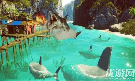 鯊魚進(jìn)攻截圖欣賞
