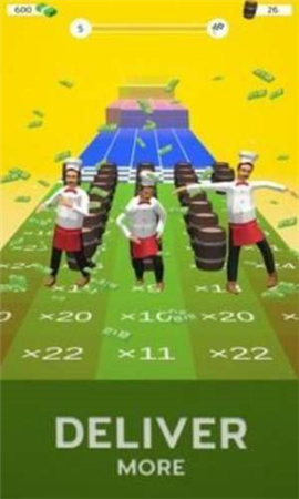 大量遞送截圖欣賞