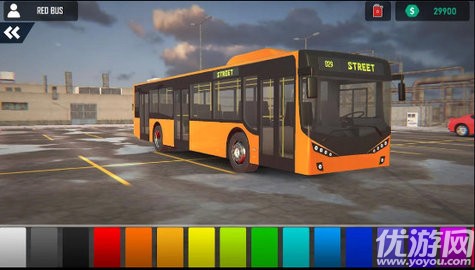 红色巴士模拟驾驶 Red Bus Game Driving Simulator