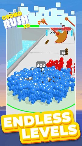 人群沖刺3D Crowd Rush 3D