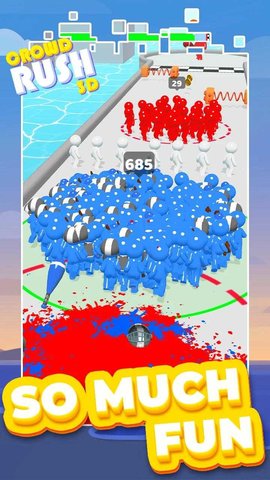 人群沖刺3D Crowd Rush 3D