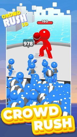 人群沖刺3D Crowd Rush 3D