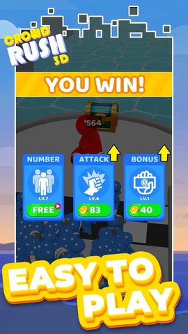 人群沖刺3D Crowd Rush 3D