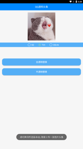 布偶透明頭像截圖欣賞