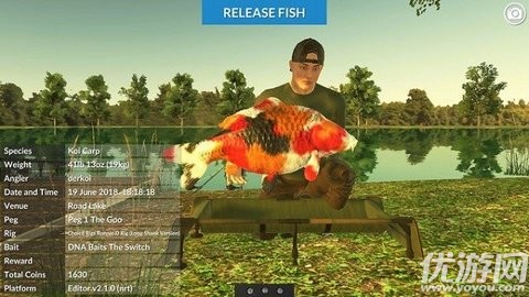 鲤鱼钓鱼模拟器 Carp Fish Sim游戏截图