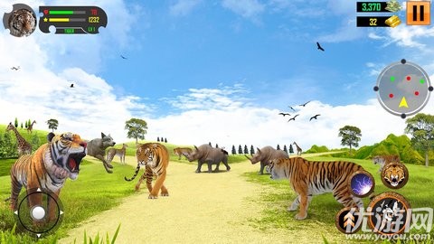 野虎模擬器游戲