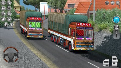 城市歐元卡車(chē)模擬器3d
