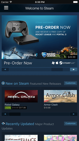 蒸汽steam中國版截圖欣賞