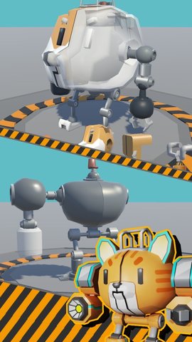 猫狗机器人大战游戏游戏截图