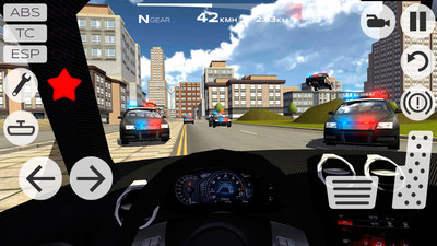 城市高速自由驾驶游戏截图