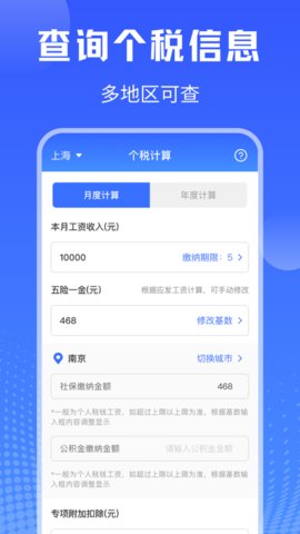 个税申报查询游戏截图